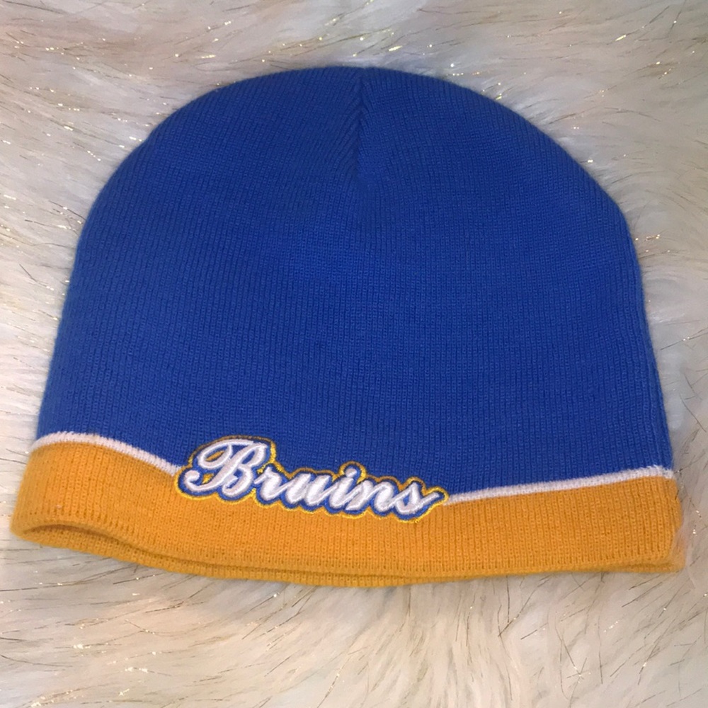 UCLA bruins knitt snow hat blue & gold